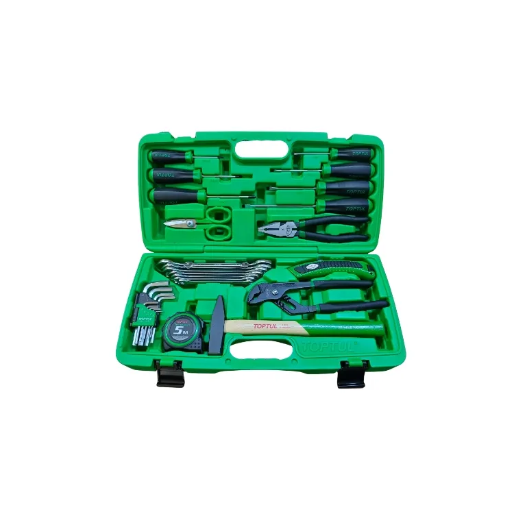 جعبه ابزار سبز 30 پارچه خانگی تاپ تول مدل GAAI3001