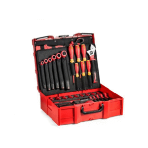 جعبه ابزار فشار قوی 42 پارچه با لوازم ضد برق تاپ تول مدل GCZ-042A