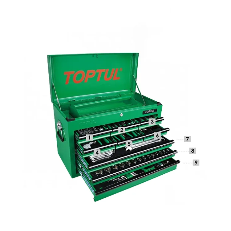 جعبه ابزار 9 کشو رومیزی تاپ تول مدل TBAA0901