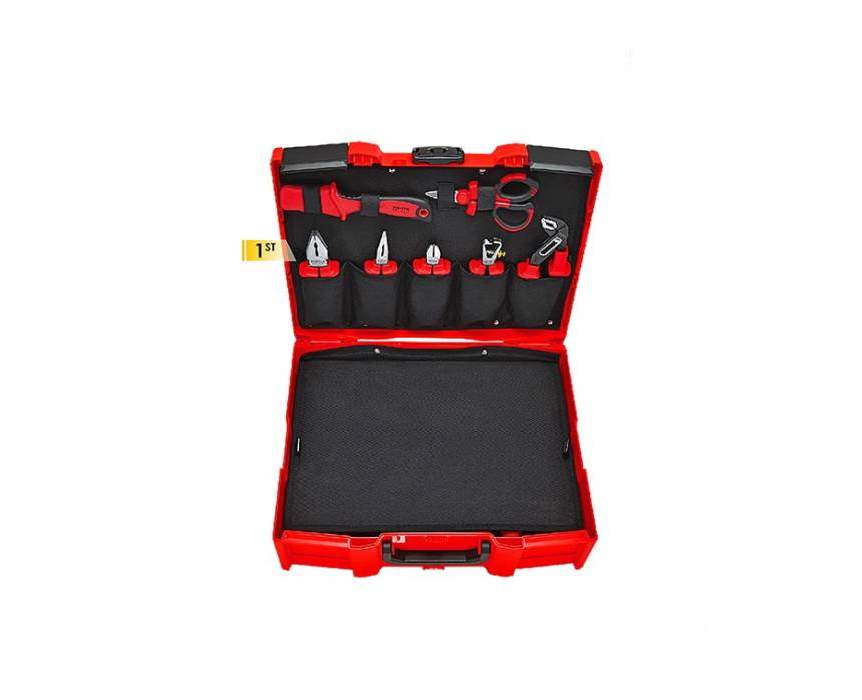 جعبه ابزار فشار قوی 42 پارچه با لوازم ضد برق تاپ تول مدل GCZ-042A