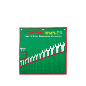 مجموعه 16 عددی آچار یکسر تخت یکسر رینگ تاپ تول مدل GAAA1604