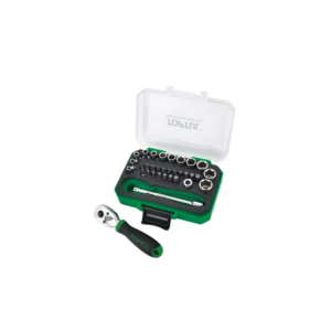 جعبه بکس و بیت 33 عددی 1/4 اینچ تاپ تول مدل GABW3302