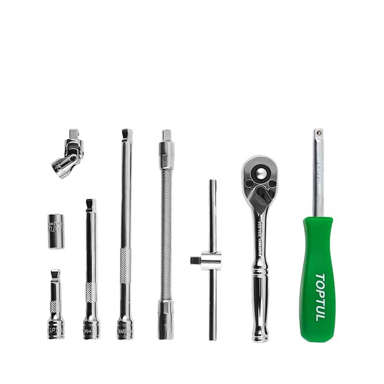 جعبه بکس 1/4 اینچ 6 پر 55 پارچه تاپ تول مدل GCAI5501