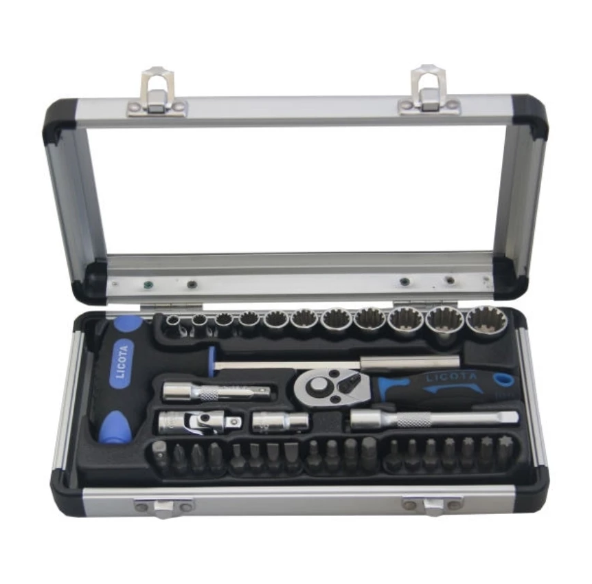 جعبه بکس 36 پارچه لیکوتا درایو 1/4 اینچ ALM-3006