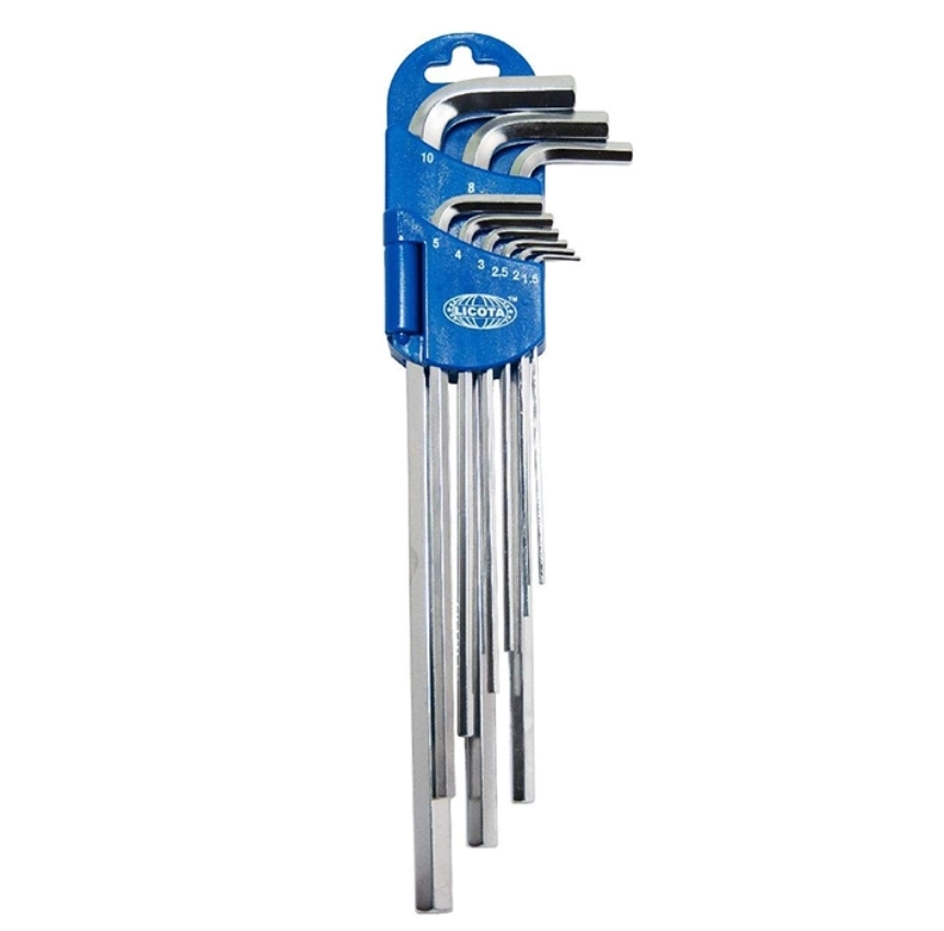 مجموعه 9 عددی آچار آلن لیکوتا مدل 2HW30091DPM