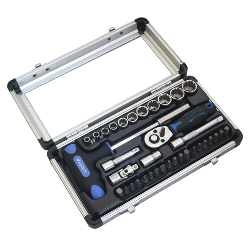 جعبه بکس 36 پارچه لیکوتا درایو 1/4 اینچ ALM-3006