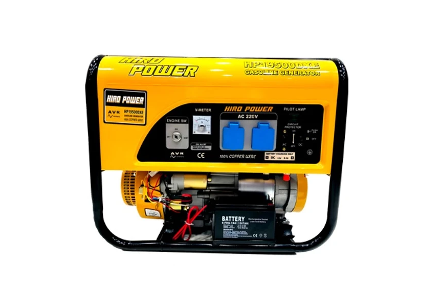 موتور برق بنزینی 7.5 اسب بخار هیرو پاور مدل HP19500DXE