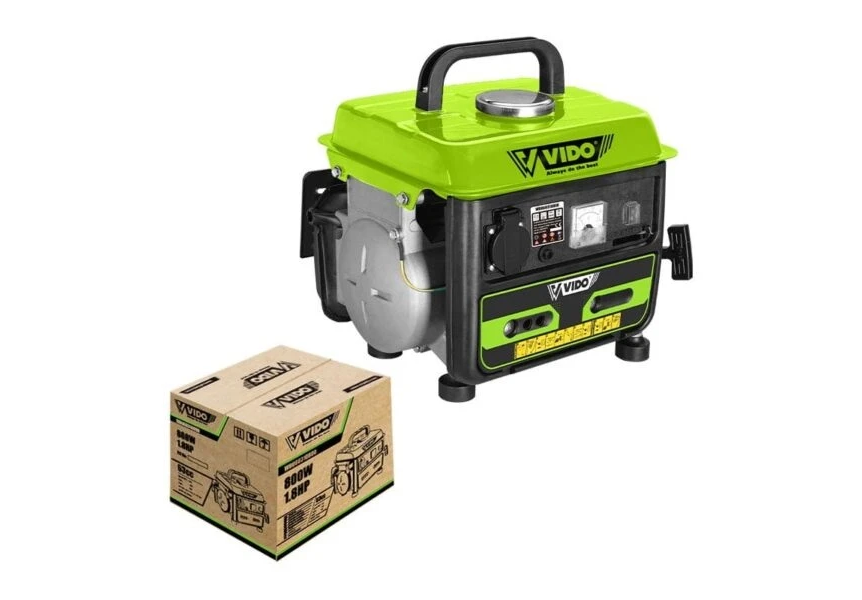 موتور برق بنزینی 800 وات ویدو مدل WD060310800