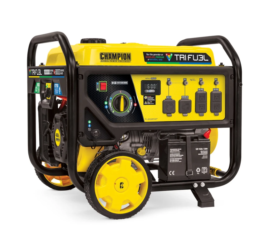 موتور برق گازسوز چمپیون مدل 500416 ظرفیت 9.4KW