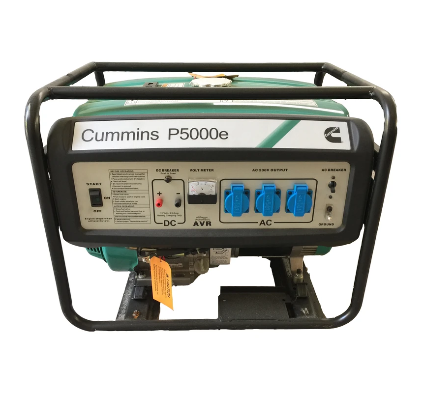 موتور برق بنزینی کامینز مدل P5000e