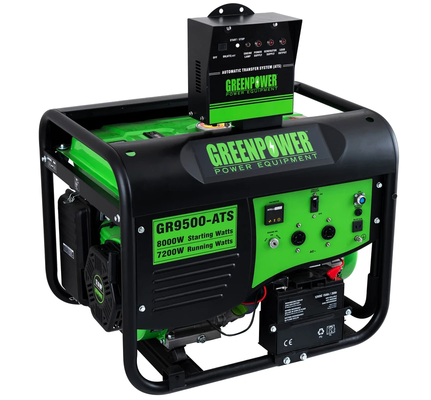 موتور برق بنزینی گرین پاور مدل GR9500-ATS
