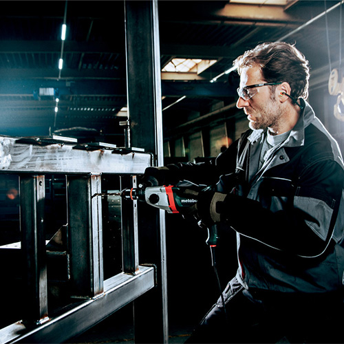 دریل چکشی 850 وات الکترونیک سه نظام آچاری متابو مدل SBE 850-2